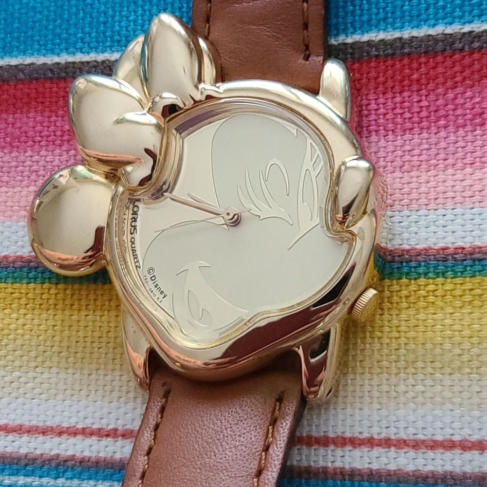 Vtg Minnie Mouse Watch